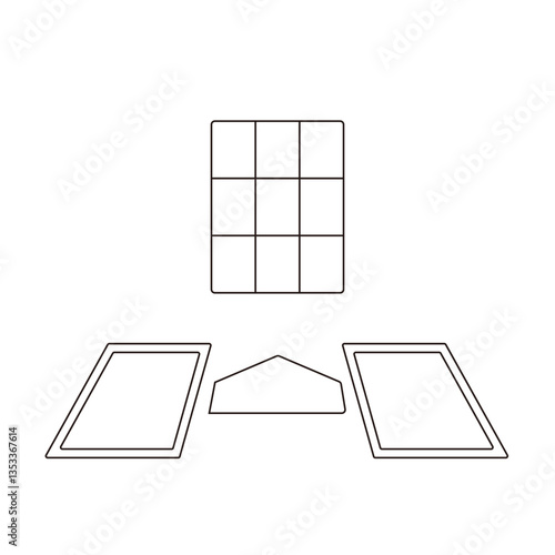 野球のストライクゾーンの図解