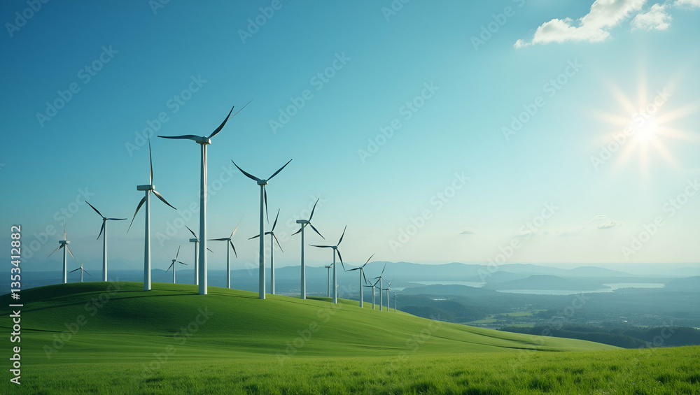 Companies Transitioning to Renewable Energy: ESG Strategies for Sustainable Goals and Emission Reduction in Stock Photos with Left Space for Customization Companies Transitioning to Renewable Energy: ESG Strategies for Sustainable Goals and Emission Reduction in Stock Photos with Left Space for Customization