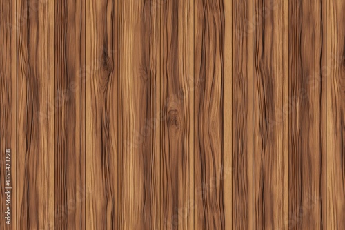 Seamless Wood Texture Background for Design, Realistic Wooden Planks Pattern, Interior Decor
