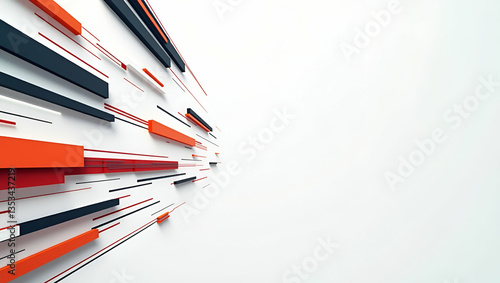Elevate Your Brand Identity with Unique Flat Arrange Techno Stripes: A Bold Vector Illustration for Modern Corporate Marketing in Digital and Print