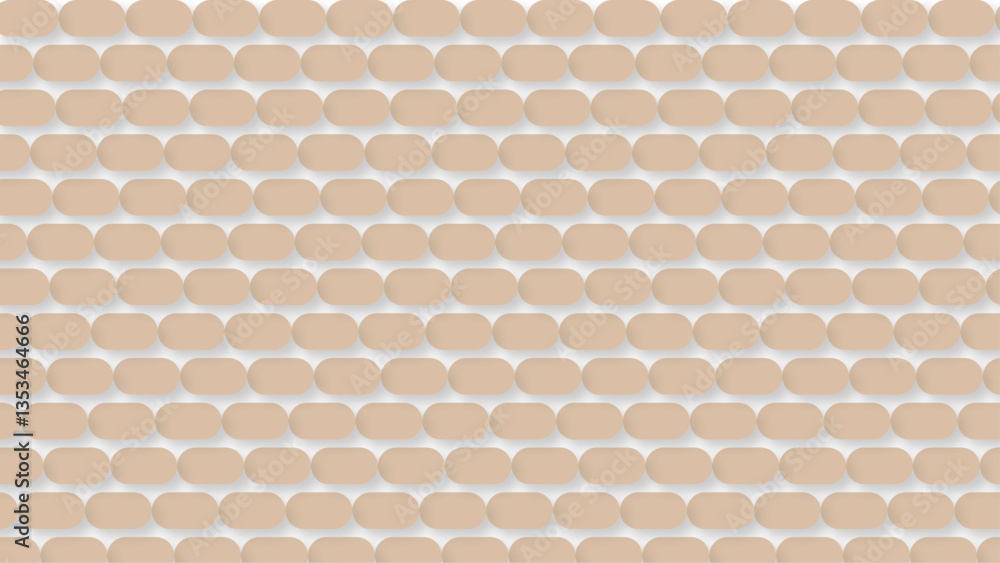 Fototapeta premium Yellow brick wall background pattern . building architecture brick wall concrete abstract backgrounds .