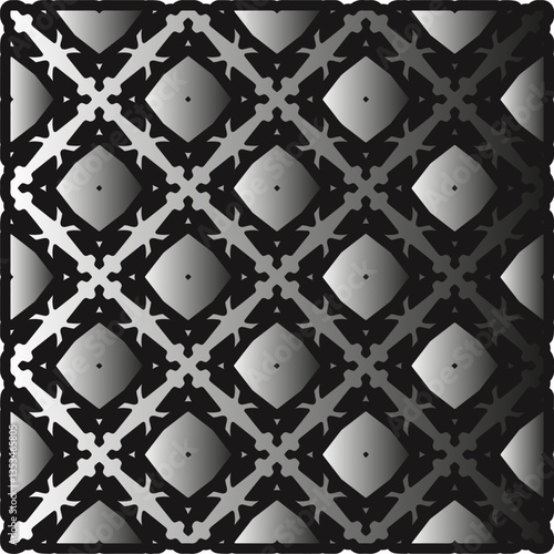 Metal pattern. Abstract metallic background. Wallpaper with repeat pattern.