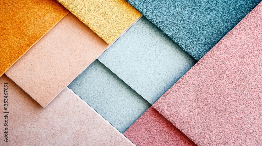 Fototapeta premium Colorful Carpet Cleaning Service Pricing Packages