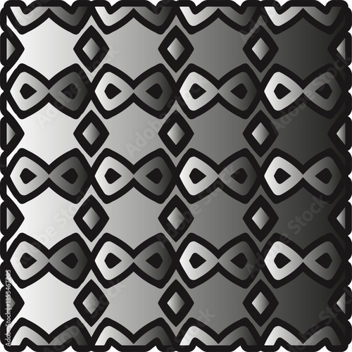 Metal pattern. Abstract metallic background. Wallpaper with repeat pattern.