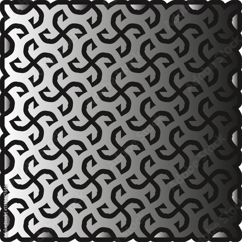 Metal pattern. Abstract metallic background. Wallpaper with repeat pattern.