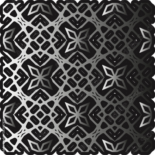 Metal pattern. Abstract metallic background. Wallpaper with repeat pattern.