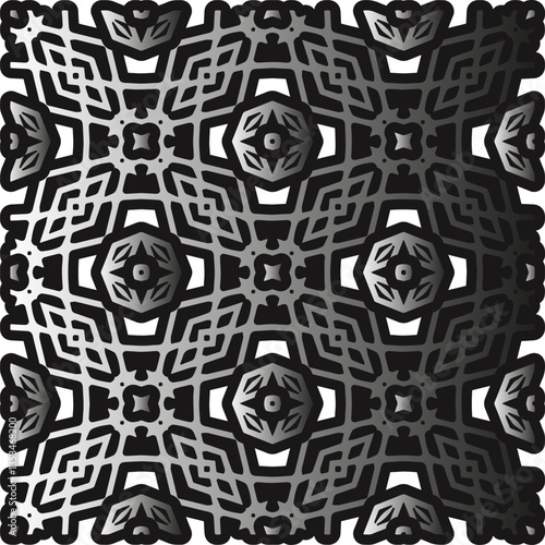 Metal pattern. Abstract metallic background. Wallpaper with repeat pattern.