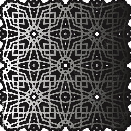 Metal pattern. Abstract metallic background. Wallpaper with repeat pattern.
