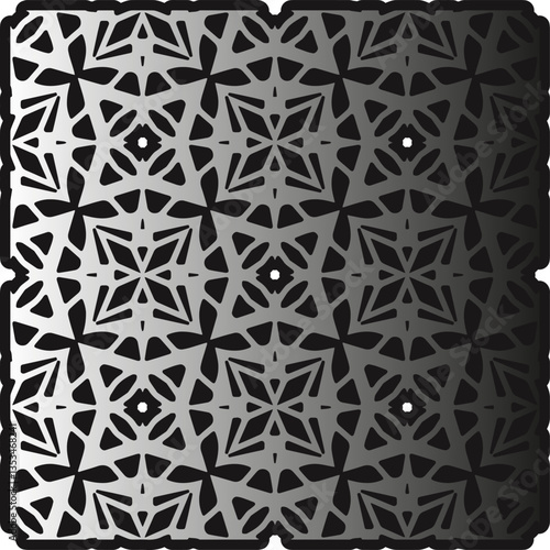 Metal pattern. Abstract metallic background. Wallpaper with repeat pattern.
