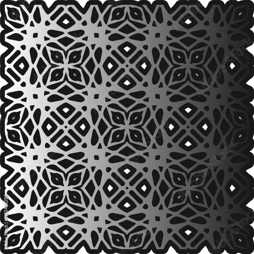 Metal pattern. Abstract metallic background. Wallpaper with repeat pattern.