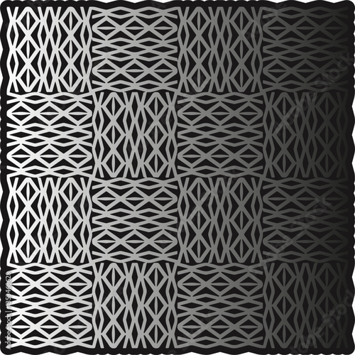 Metal pattern. Abstract metallic background. Wallpaper with repeat pattern.