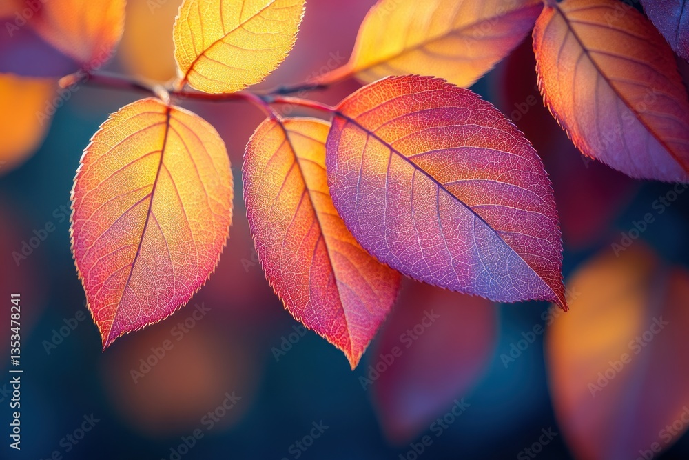 close-up view of vibrant autumn leaves in warm sunlight showcasing red and yellow vine leaves in a field close-up view of vibrant autumn leaves in warm sunlight showcasing red and yellow vine leaves in a field
