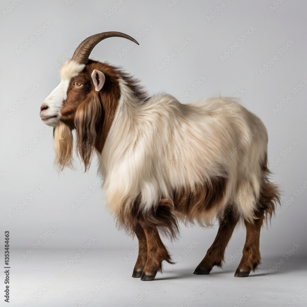 Fototapeta premium portrait of a goat 