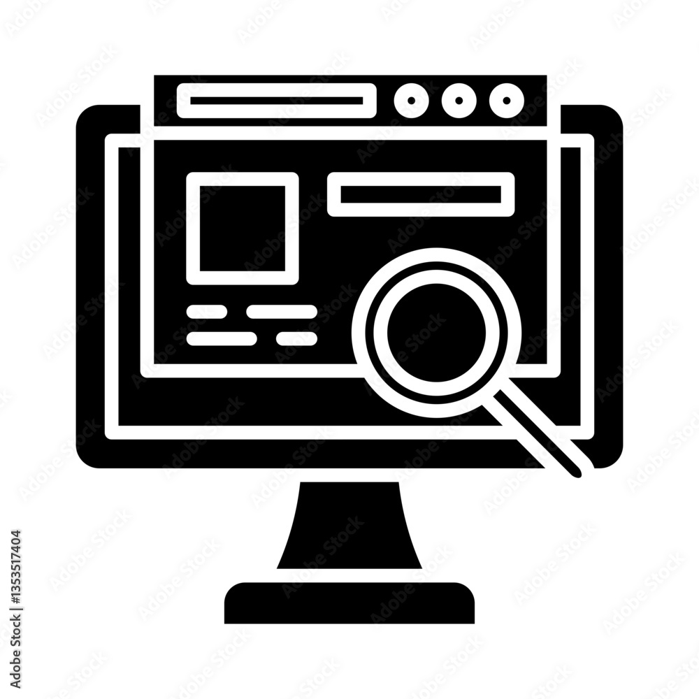 Search Data Icon Search Data Icon
