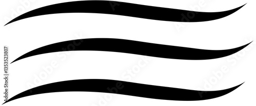 waves icon vector design template