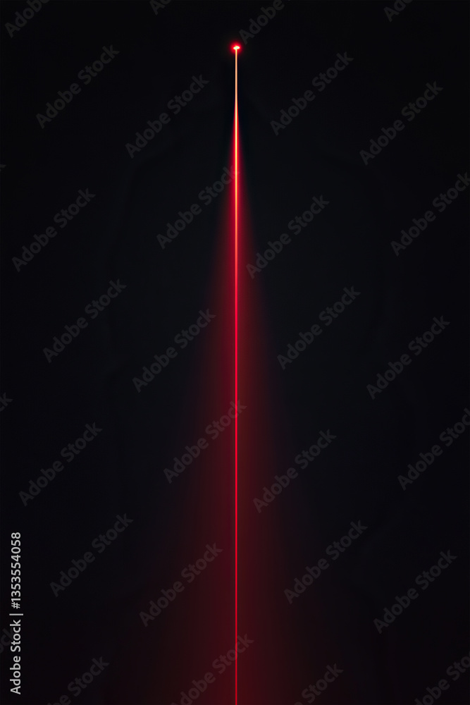 Red Laser Beam Illuminating Dark Background, Bright Red Light Beam with Starburst Effect, Laser Light Creating a Stunning Red Glow, AI Red Laser Beam Illuminating Dark Background, Bright Red Light Beam with Starburst Effect, Laser Light Creating a Stunning Red Glow, AI