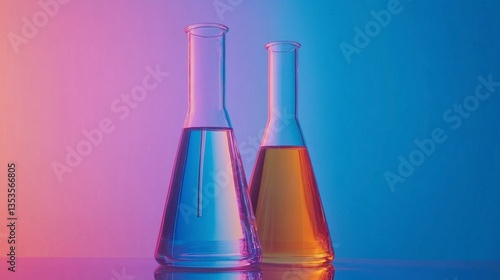 Wallpaper Mural Colorful Laboratory Glassware Torontodigital.ca
