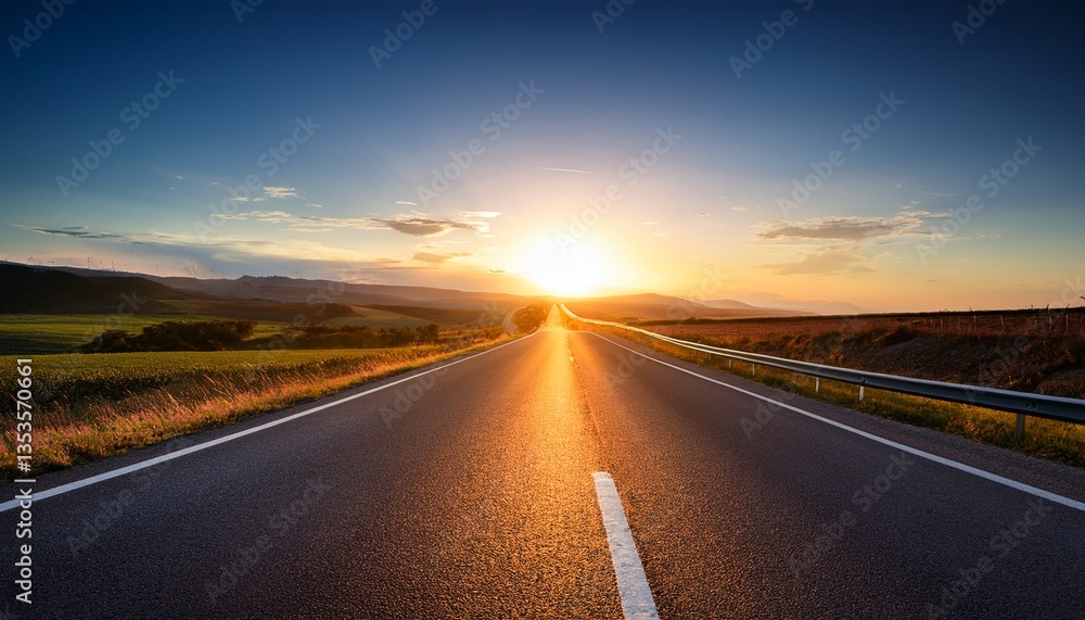 driving at sunset driving at sunset