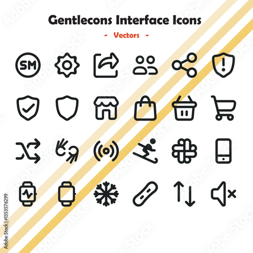 Gentlecons Interface Icons Collection batch 18