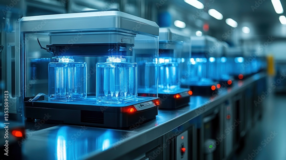 Robotic system performing automated preparation of sterile supplies