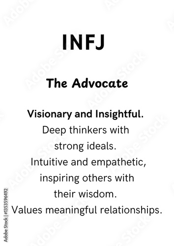 MBTI, INFJ