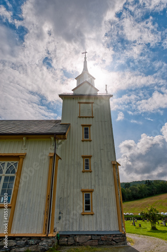 Obraz na płótnie Valsoyfjord is a former municipality that was located in Møre og Romsdal county, Norway w salonie