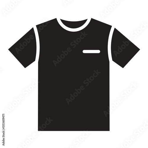 T Shirt icon. Clothing sign. for mobile concept and web design. vector illustration on white background
