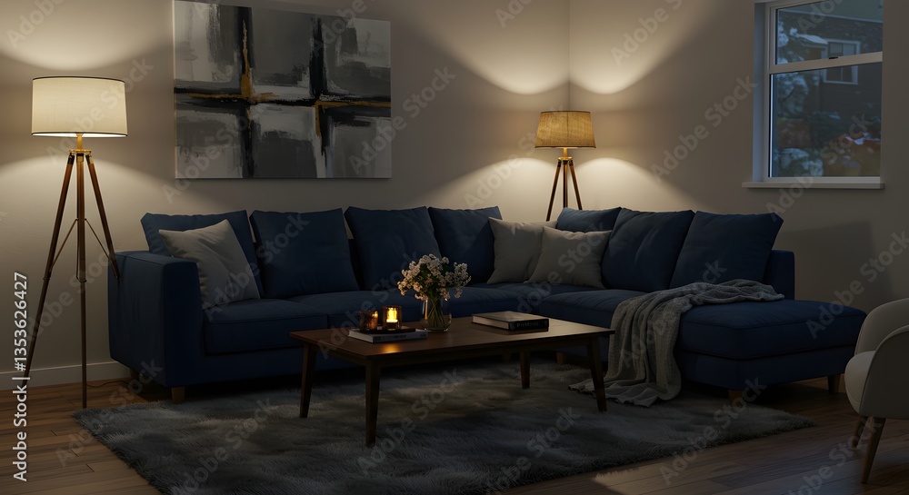 Fototapeta premium modern living room