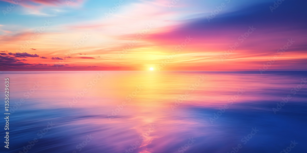 Sunset Reflection on Calm Water Wallpaper Background for Peaceful and Tranquil Themes Sunset Reflection on Calm Water Wallpaper Background for Peaceful and Tranquil Themes