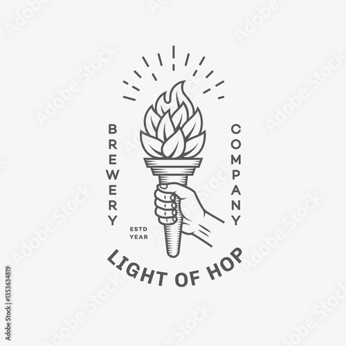 Light of hop logo