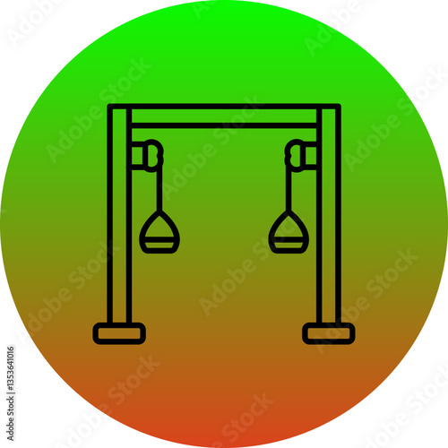 Cable crossover Icon