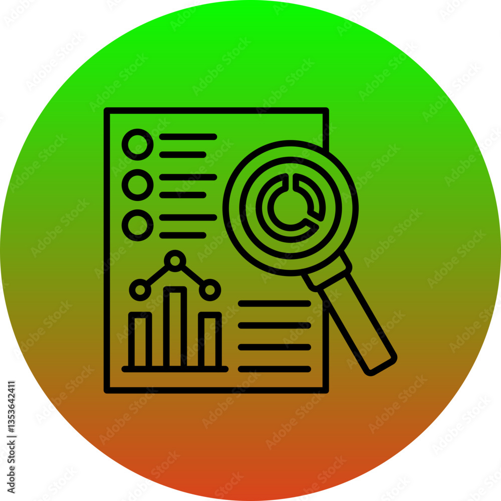Data analysis Icon