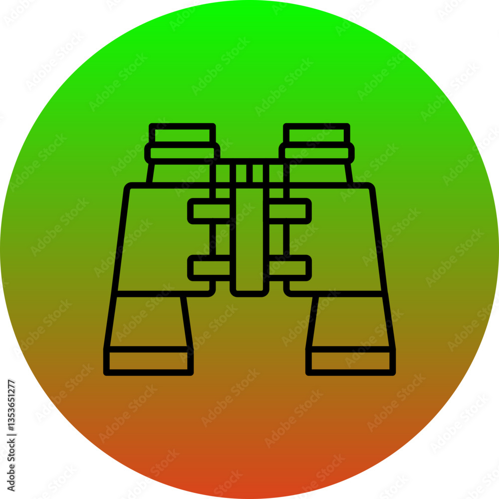 Obraz premium Binoculars Icon