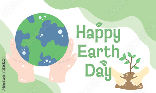 Happy Earth Day , Vector , Nature , Environment