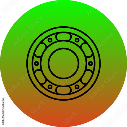 Ball bearing Icon