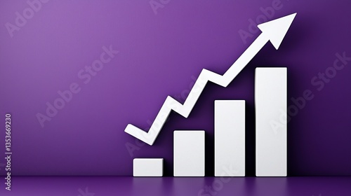 Upward Trending Bar Graph Showing Business Growth and Success Free Download Upward Trending Bar Graph Showing Business Growth and Success - GFXLoad