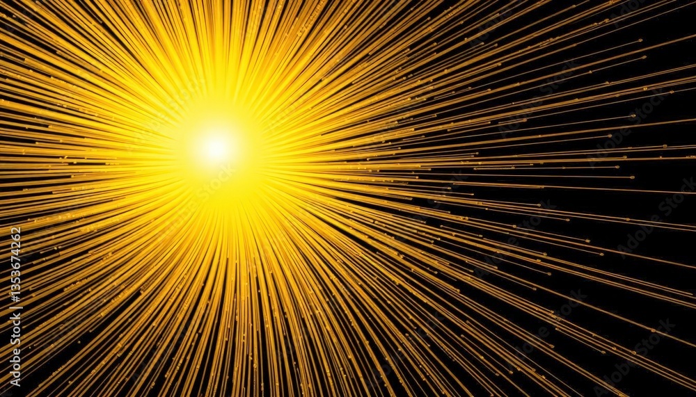Intricate gold and black radiating lines form a dynamic abstract sunburst, sunburst, texture Intricate gold and black radiating lines form a dynamic abstract sunburst, sunburst, texture