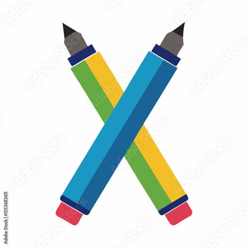 dual tip brush markers for artistic notes 