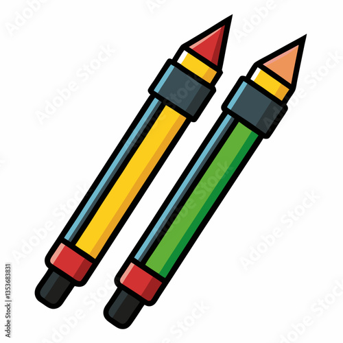 dual tip brush markers for artistic notes 