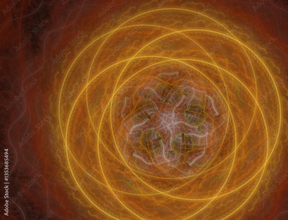 Naklejka premium Imaginatory fractal abstract background Image