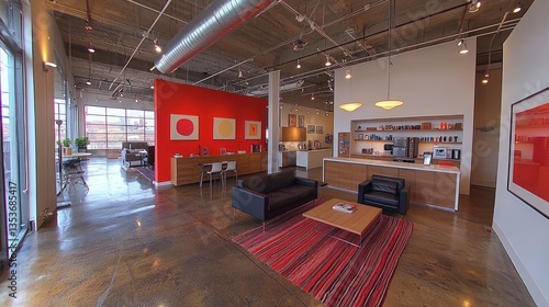 Modern Open-Concept Office Space