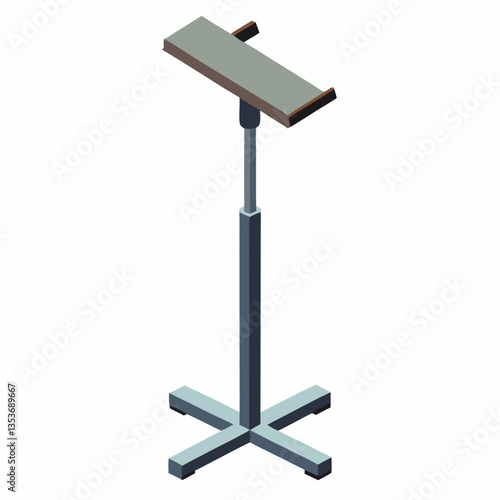 adjustable reading stand with sturdy base