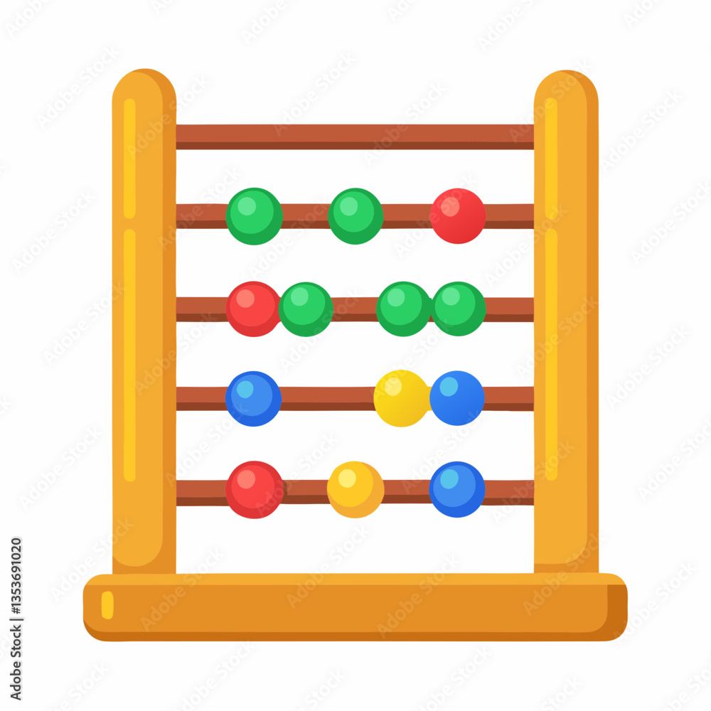 abacus on white background abacus on white background