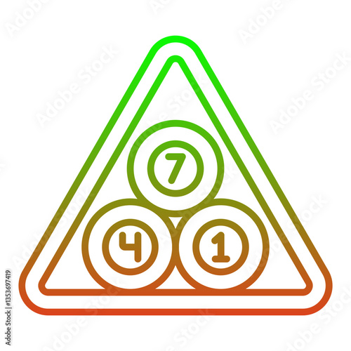 Billiard ball Icon