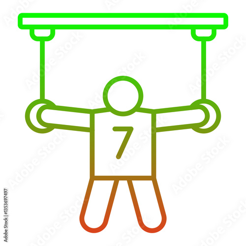 Gymnastic rings Icon