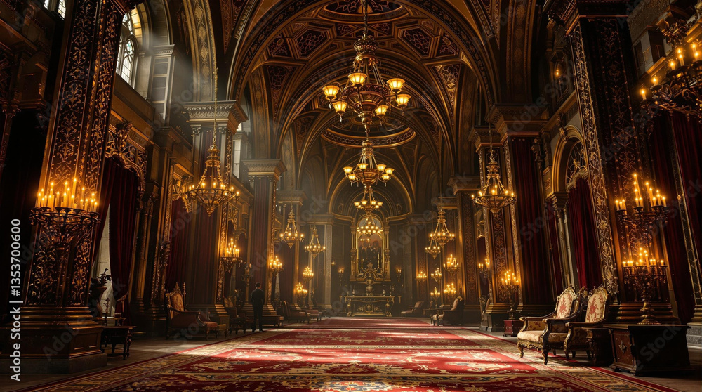 Obraz premium ballroom in the castle