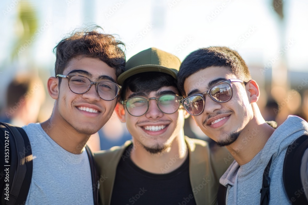 Three different but best friends Three different but best friends