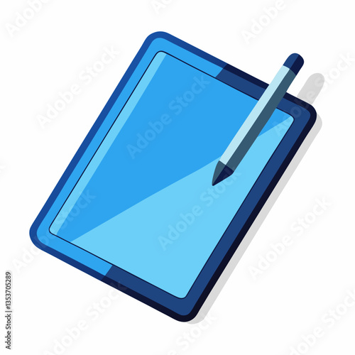digital tablet with stylus for note taking