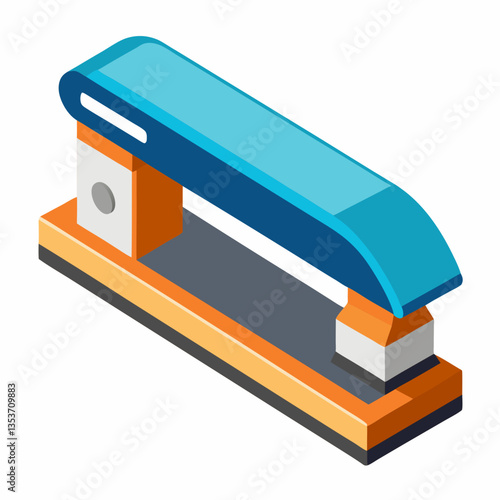 stapler isolated on white