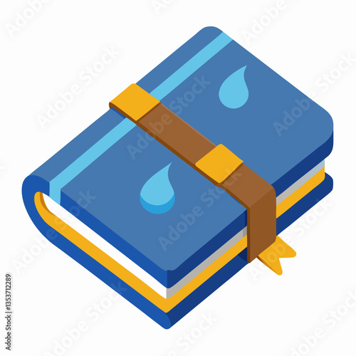 waterproof book cover with elastic straps 